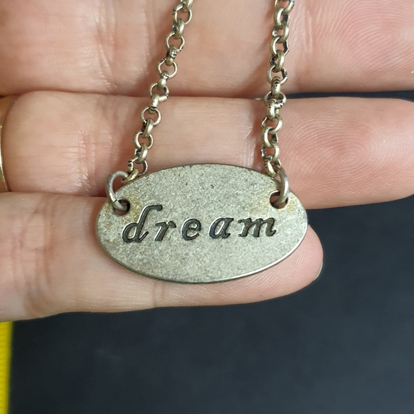 Dream silver tone necklace - Picture 6 of 6